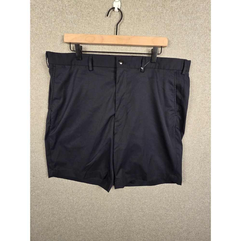Polo Ralph Lauren Performance Golf Shorts Mens 38 Navy Blue Flat Front Stretch